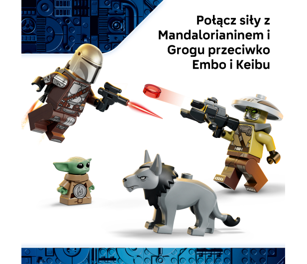 LEGO STAR WARS 75451 Starcie z droidem wartowniczym w pałacu Hutt - 1547411 - zdjęcie 8